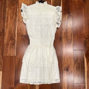 WHITE LACE DRESS🤍🤍
